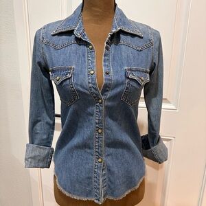 Earl Jean denim shirt/ jacket XS